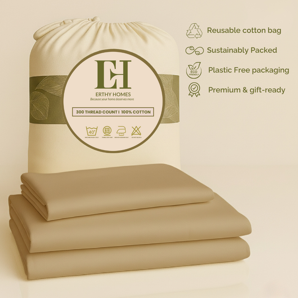 4-Piece Bed Sheet Solid Set