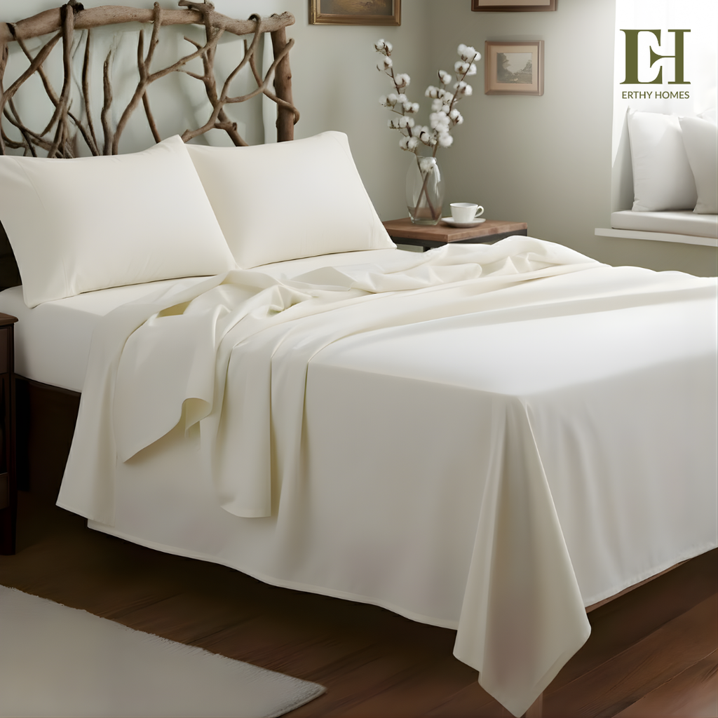 4-Piece Bed Sheet Solid Set