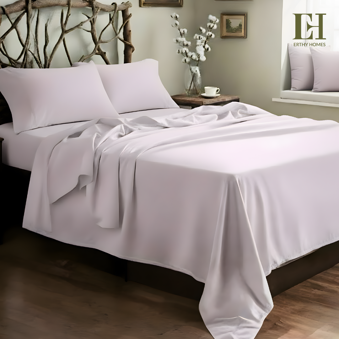 4-Piece Bed Sheet Solid Set