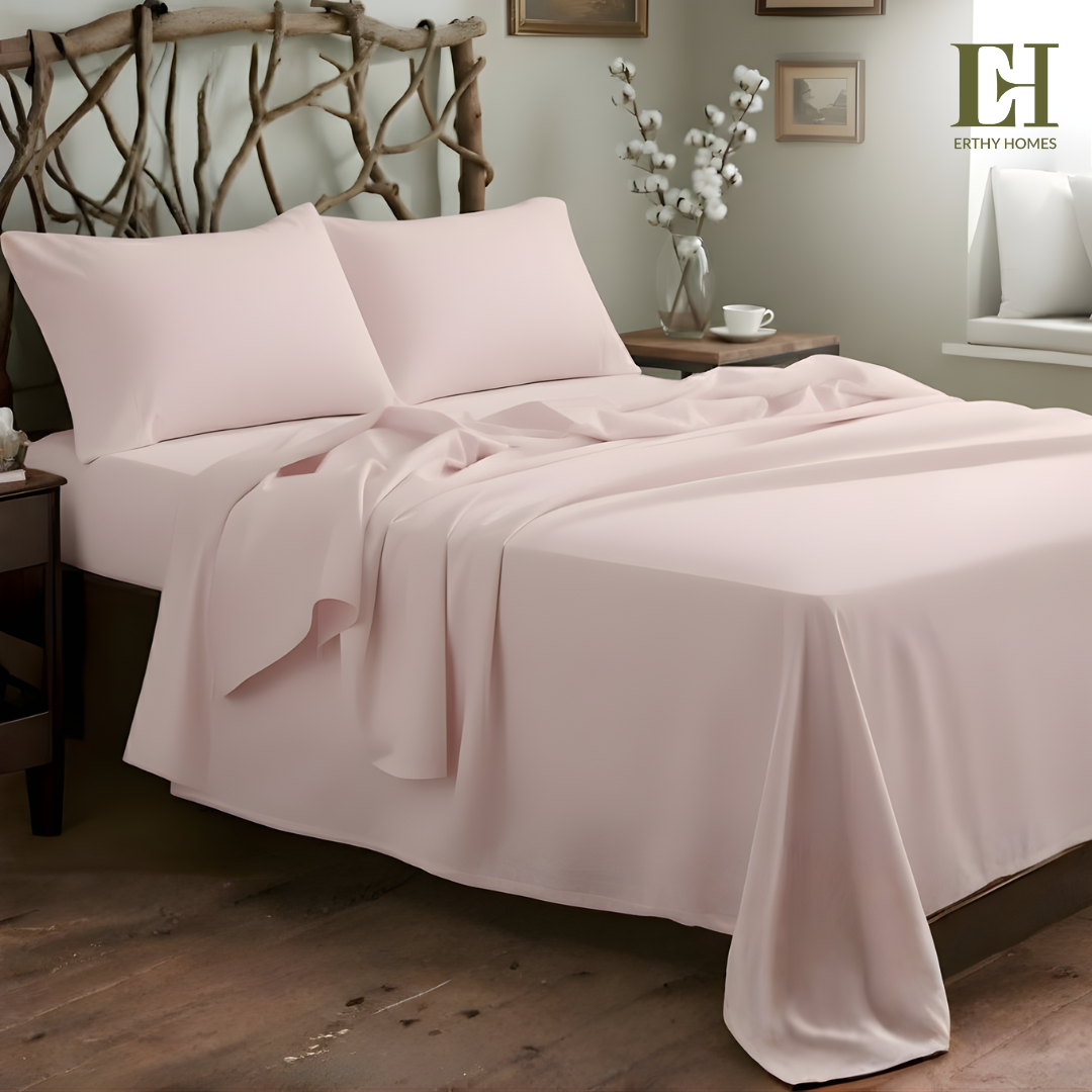 4-Piece Bed Sheet Solid Set
