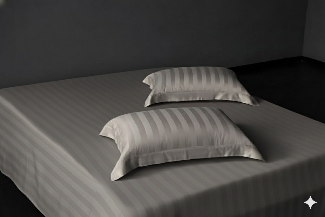 3-Piece Bed Sheet Stripes Set