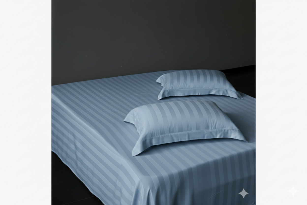 3-Piece Bed Sheet Stripes Set